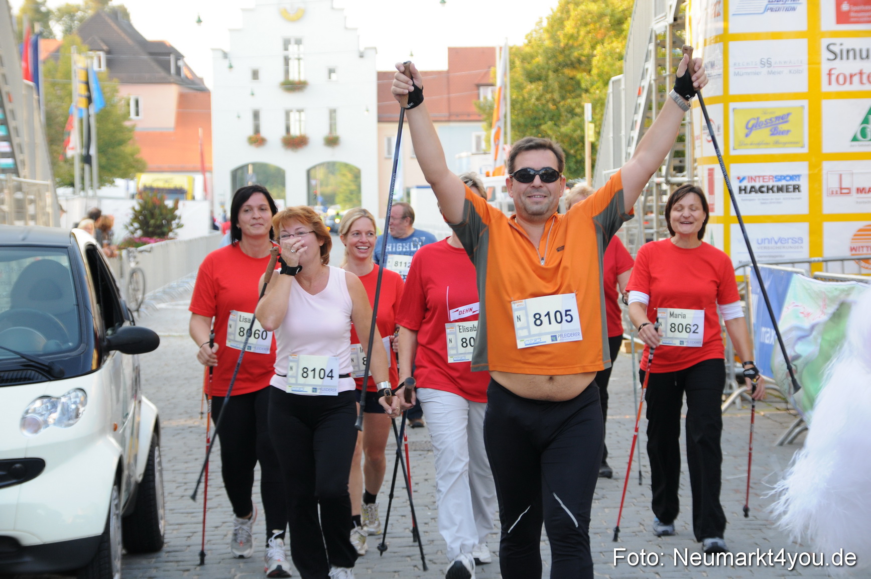 0056 Stadtlauf Neumarkt Nordic Walking 190909